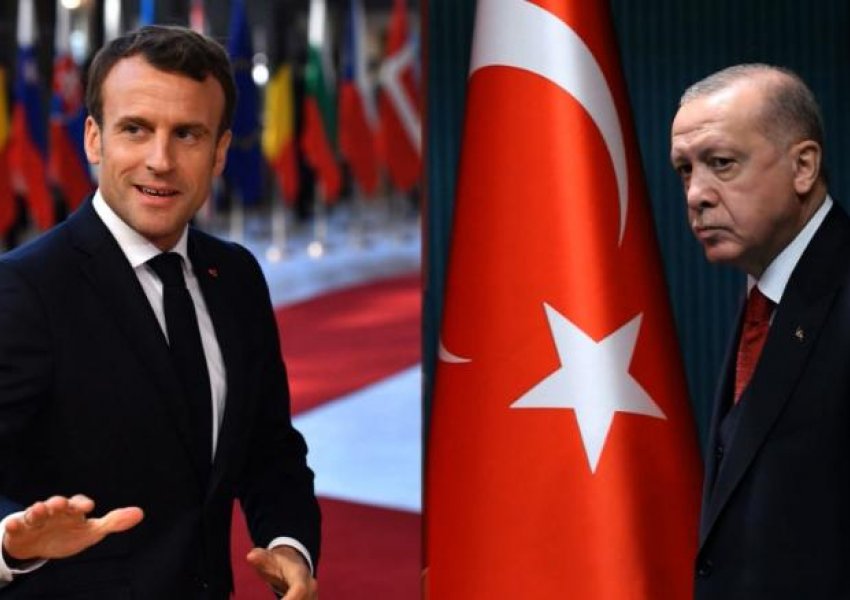 Erdogan thumbon Macronin: 'Franca e ka barrë, shpresoj të lirohen sa më shpejt nga ai'