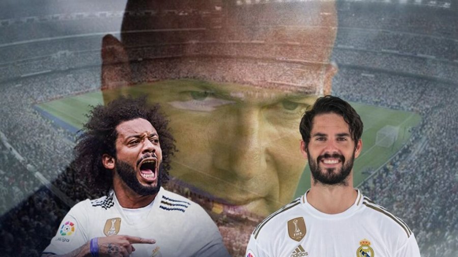  Zinedine Zidane flet për Isco-n dhe Marcelo-n