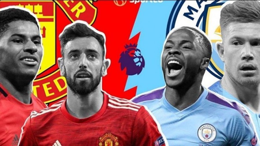 Formacionet zyrtare në derbi: Manchester United – Manchester City