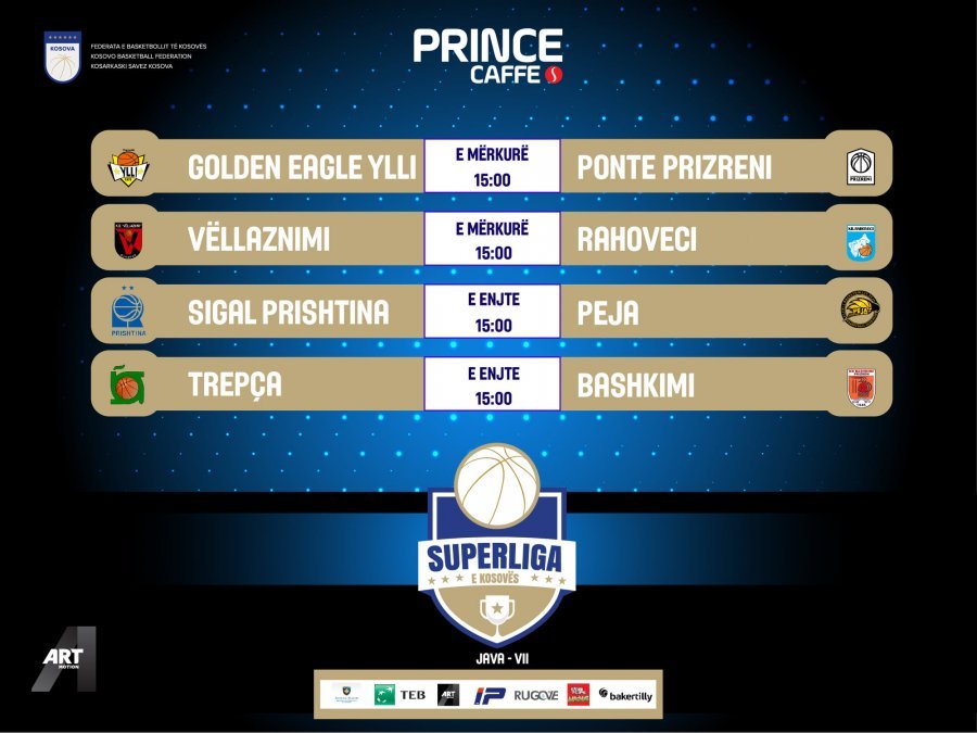 Superliga në basketboll me super sfida