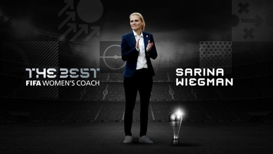 Sarina Wiegman është zgjedhur trajnerja më e mirë në futbollin e femrave