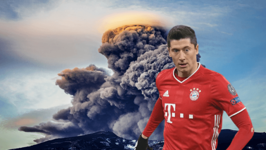 Shpërthimi vullkanik që ndryshoi karrierën e Robert Lewandowskit