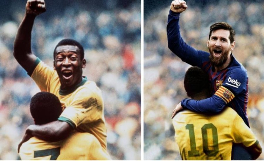 Messi i barazoi rekordin, reagon Pele: Historitë tona, çdo ditë e më të rralla