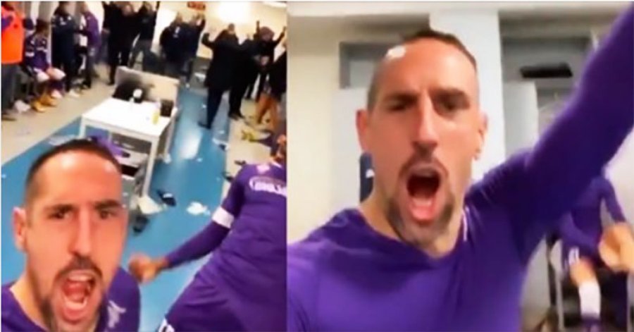 Franck Ribery bën ultrasin, festë e çmendur pas fitores ndaj Juves 