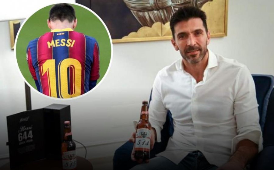 Messi i dërgoi birra, Buffon i përgjigjet: Shpresoj të jenë të fundit