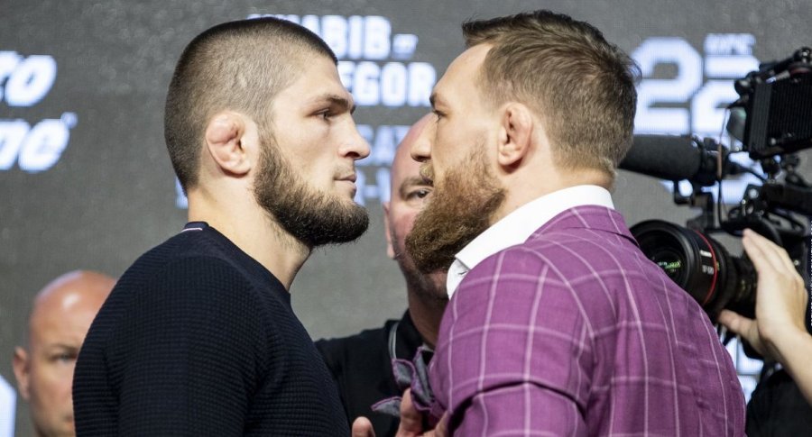 Khabib tallet me McGregor: Prisja të ishte më i fortë