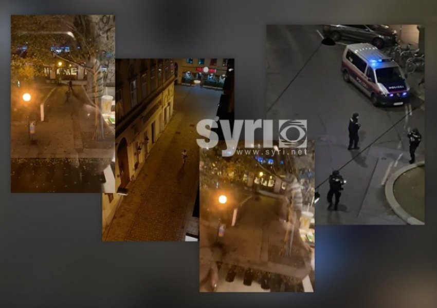 SYRI TV siguron VIDEON/ Momenti kur autori i masakrës në Vienë përplaset me armë me policinë, raportohen 7 viktima 