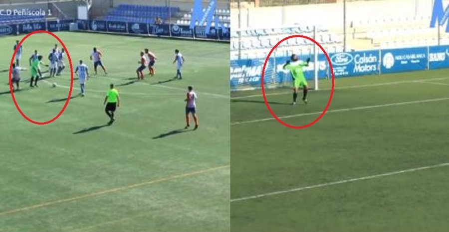 VIDEO/ Portieri shënon gol heroik, por disa sekonda më pas i ndodh e papritura!