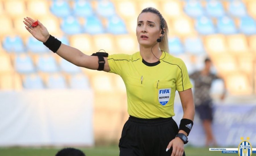 Do arbitronte sfidën e Champions, infektohet me Covid gjyqtarja shqiptare