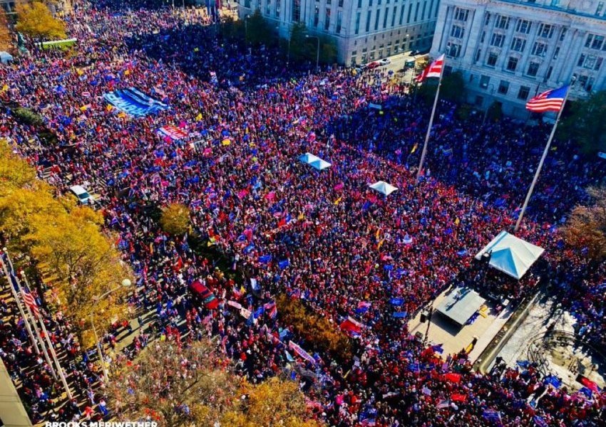 SHBA/ Mijëra përkrahës të Presidentit Trump protestë  në Washington