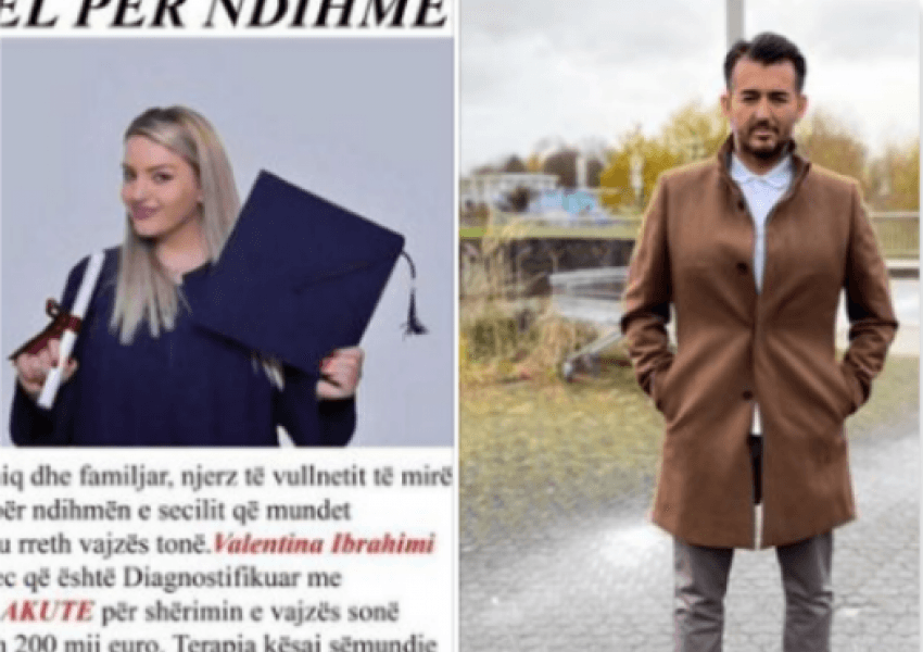 Labi kthehet nga Zvicra për t’ia sjellë paratë për shërim 24 vjeçares kosovare që vuan nga leukemia