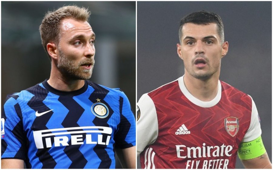 Eriksen tek Arsenal, Xhaka tek Inter?