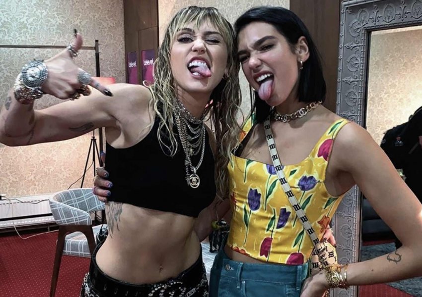 FOTO/ Miley Cyrus feston dtëlindjen, Dua Lipa i bën dedikim e veçantë 