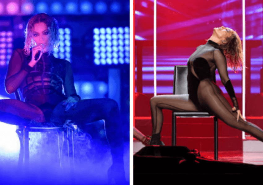 J.Lo akuzohet se kopjoi Beyonce në performancën e saj në ‘American Music Awards’