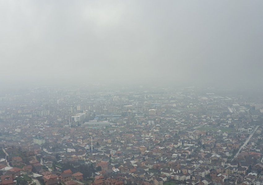 Tetova mbrëmë qe qyteti më i ndotur në botë