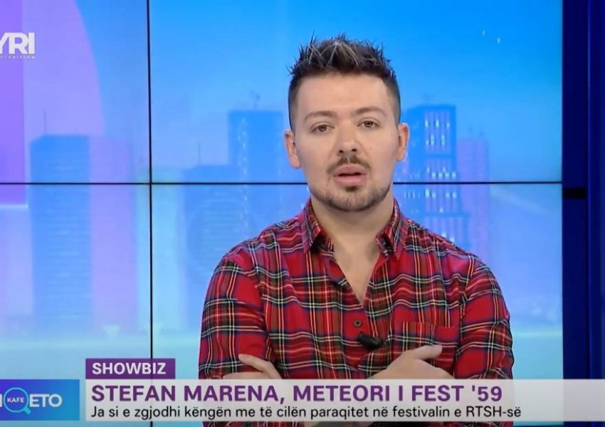 Stefan Marena ‘Meteori’ i Festivalit të Këngës në RTSH, gati për të 'rrëmbyer' vendin e parë 