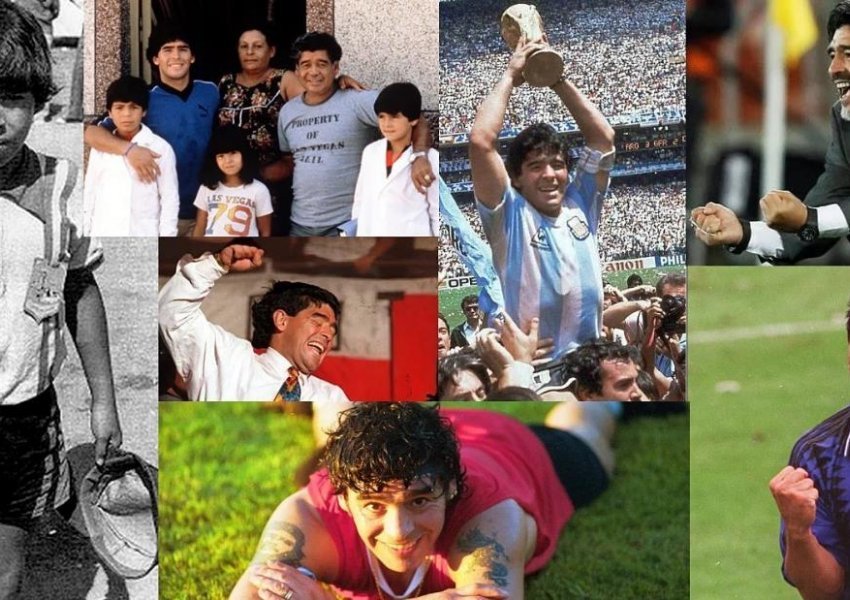 Diego, idhulli botëror, vdiq! Fotografitë më të spikatura të Diego Armando Maradona