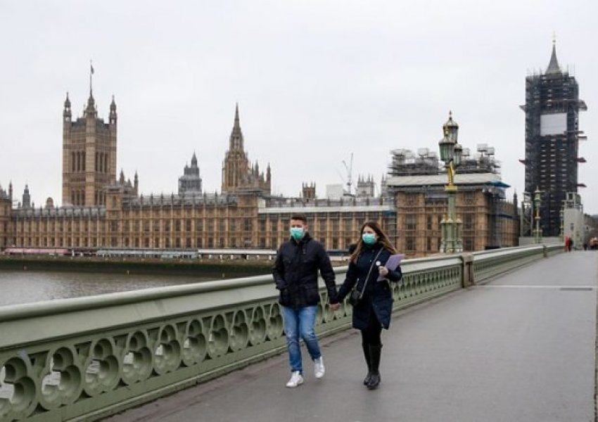 Ekonomia e Britanisë së Madhe tkurret me 20 për qind në tremujorin e dytë