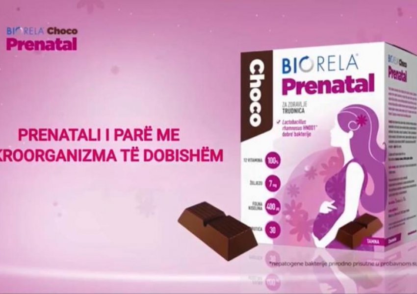 'Biorela Choco Prenatal' - produkti i domosdoshëm për gratë shtatzëna dhe nënat me foshnje në gji