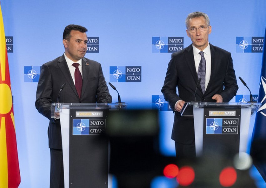 Sekretari i NATO-s, Jens Stoltenberg premton mbështetje për Maqedoninë e Veriut