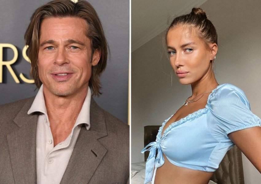 E fyejnë për lidhjen me aktorin, e dashura e Brad Pitt revoltohet me ndjekësit 