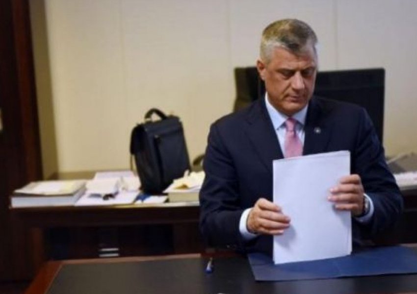 Zyra e Presidentit Thaçi po blen këmisha e kravata 