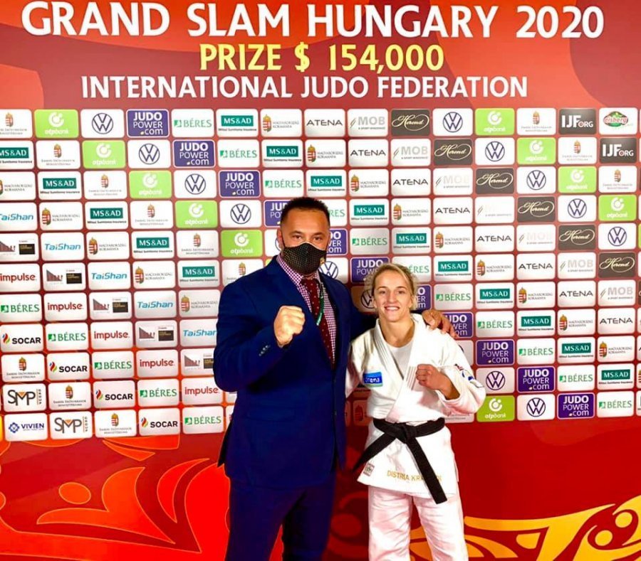 Distria Krasniqi fiton medaljen e artë në Budapest