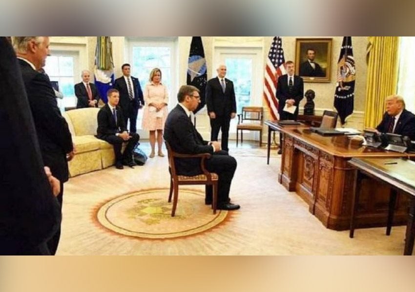 Fotoja para Trump/ BBC: E rrallë, Putin kërkon falje ndaj Vuçiç