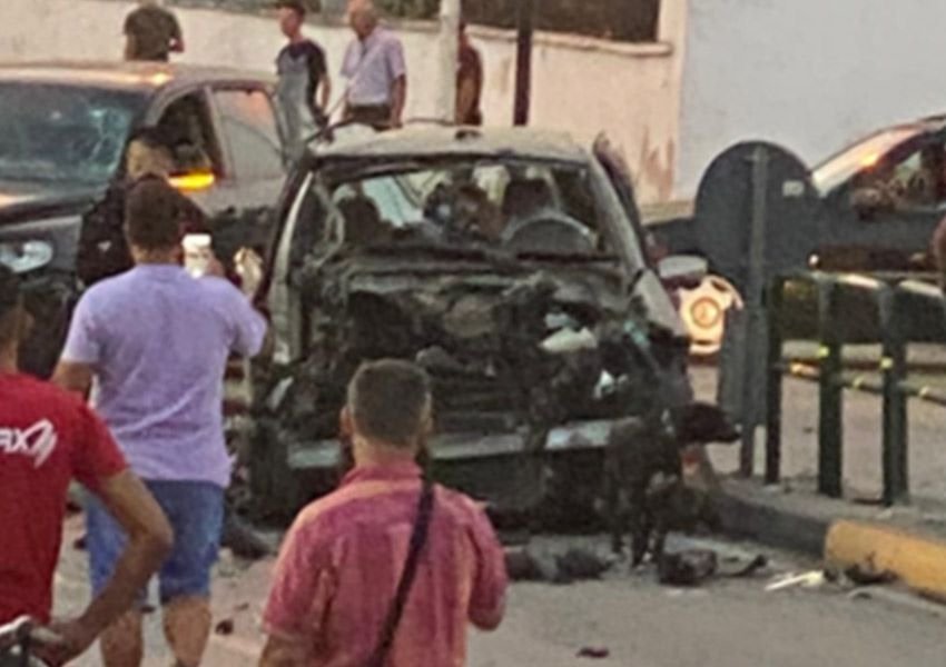 Ngjarja tronditëse në Tiranë/ Dyshohet për atentat me telekomandë, makina shpërtheu mbi urë