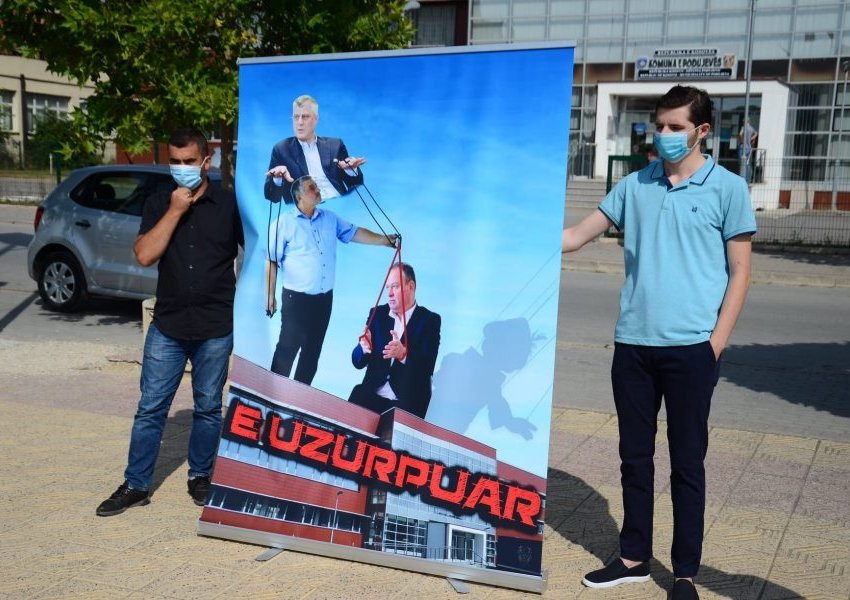 VV me aksion në Podujevë, kërkojnë mbajtjen e zgjedhjeve komunale