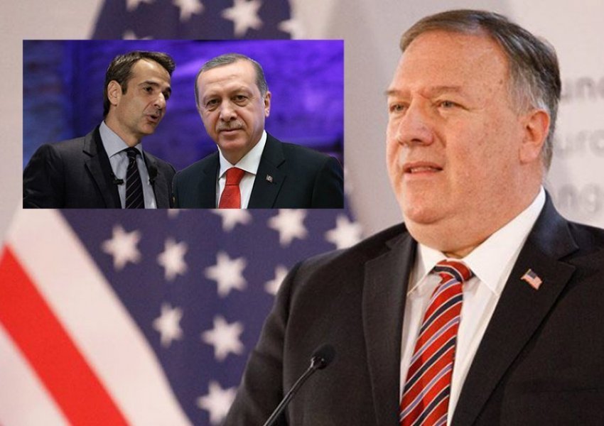 Tensionet në Mesdhe/ Pompeo: Mbështesim fuqishëm dialogun mes Greqisë dhe Turqisë