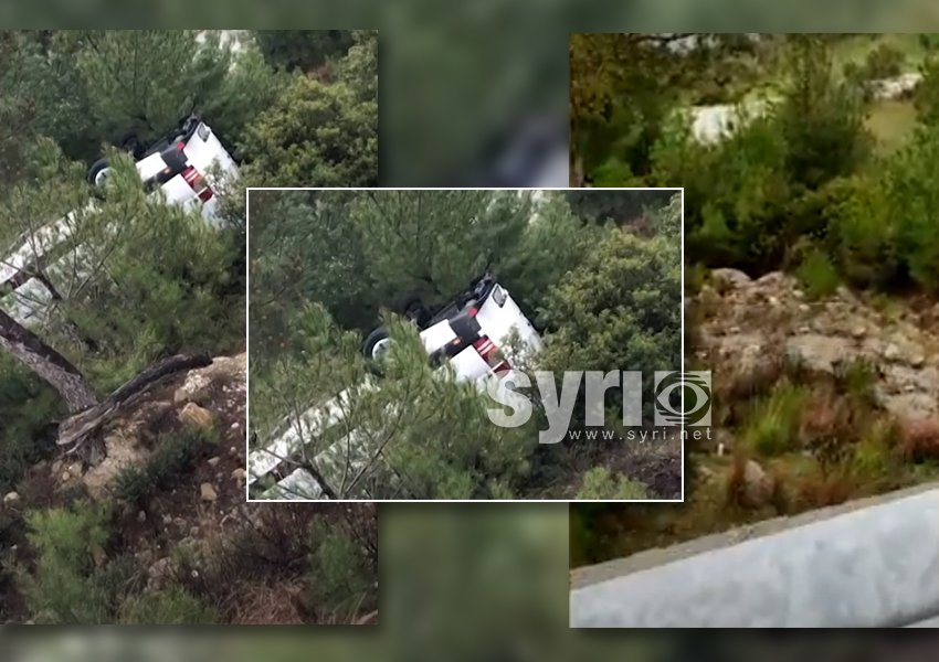 Makina del nga rruga dhe ‘fluturon’ në humnerë, brenda ndodheshin 4 persona të një familjeje