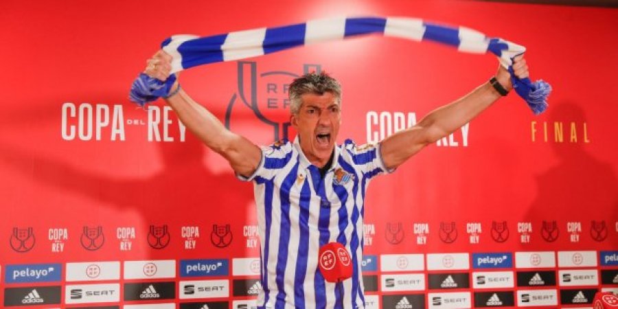 VIDEO/ Fituan Kupën e Mbretit, festimi i trajnerit të Real Sociedad bën xhiron në internet