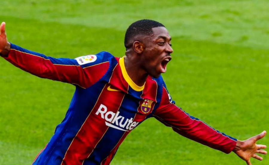 Barcelona fiton me frymën e fundit, Dembele bëhet hero