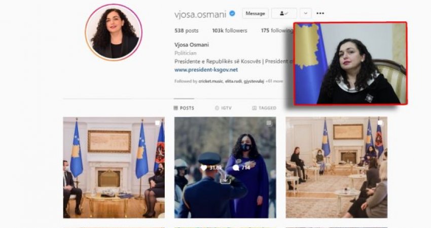 Cilat këngëtare shqiptare i ka “follow” presidentja e vendit