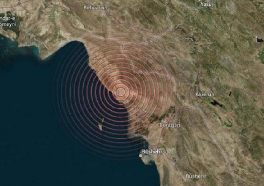 Tërmeti i fuqishëm në Iran, ja sa ishte magnituda