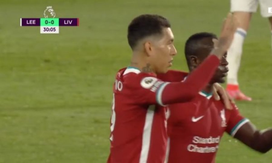 Liverpool në epërsi, pas golit të shënuar nga Mane