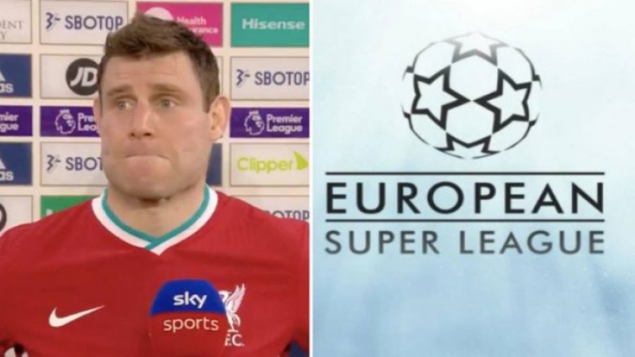 James Milner shpreson që nuk do të realizohet projekti i Superligës Evropiane