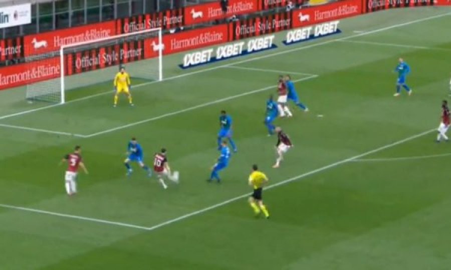 Milani në epërsi me një supergol nga Calhanoglu