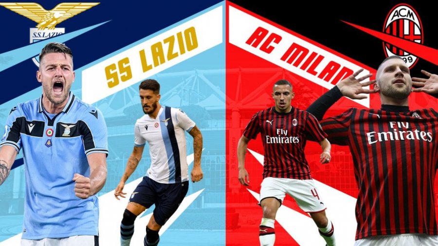 Formacionet zyrtare: Lazio – Milan