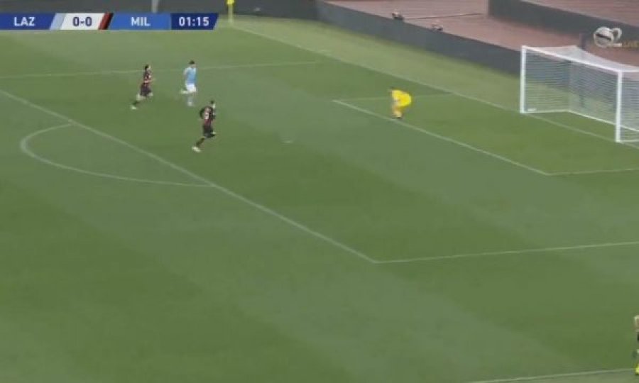 VIDEO/ Vetëm 2 minuta lojë, shënohet goli i parë në Lazio - Milan