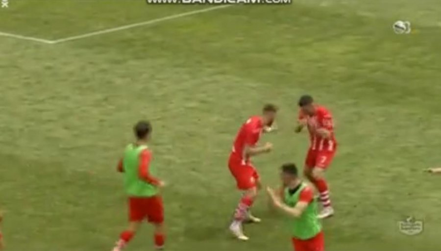 VIDEO/ Ndeshje e çmendur në Korçë, shënohen 3 gola brenda 9 minutave në Skënderbeu - Bylis