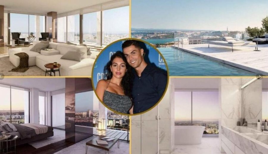 FOTO/ Ronaldo blen apartament për 7,2 milionë euro në Lisbonë, detajet u zgjodhën me kujdes nga e dashura e tij