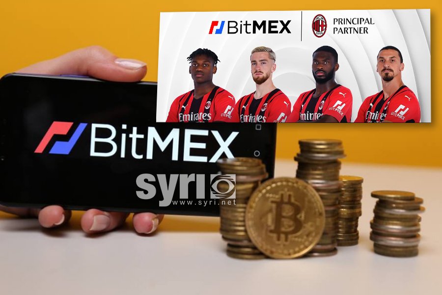 Monedhat  virtuale ‘Bitmex’, sponsor kryesor i Milanit