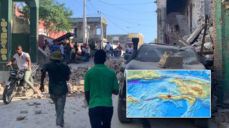 FOTO-VIDEO/ Pamje të tmerrshme. Tërmeti 7.2 ballë shkatërron Haitin, viktima të shumta