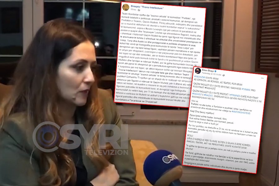 VIDEO-SYRI TV/ Mbesa e Qazim Mulletit kundër Braçes: Të reagojë PS