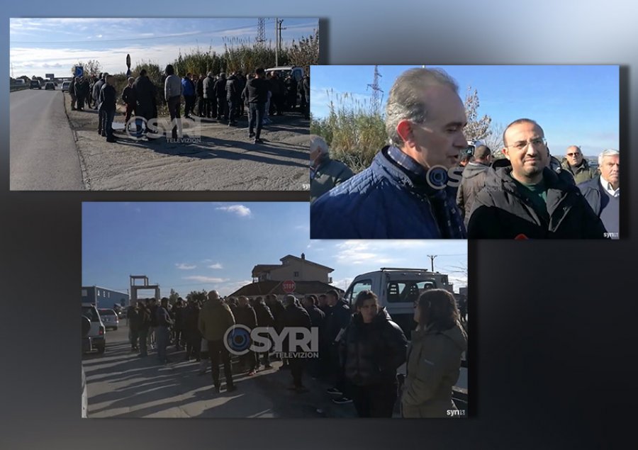 VIDEO-SYRI TV/ Mbyllja e rrugëve dalëse në autostrada, sipërmarrësit në Lushnje: Do falimentojmë