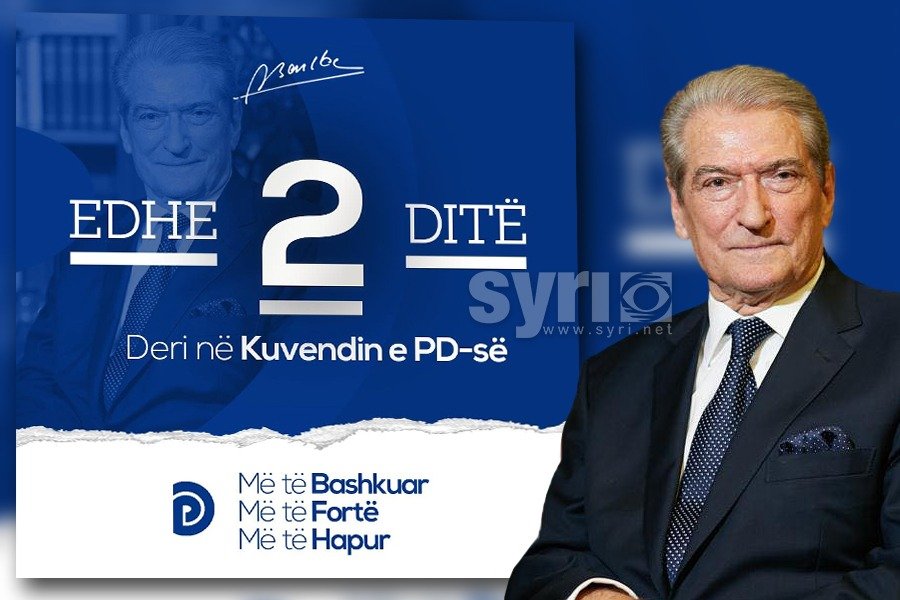 Mesazhi i Berishës: Edhe 2 ditë deri në Kuvendin e PD-së