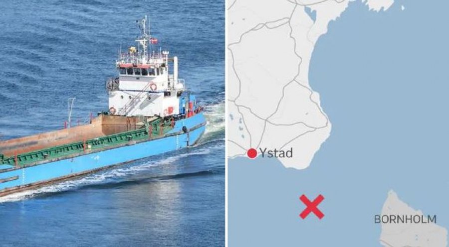 Përplasen 2 anije mallrash në brigjet e Baltikut