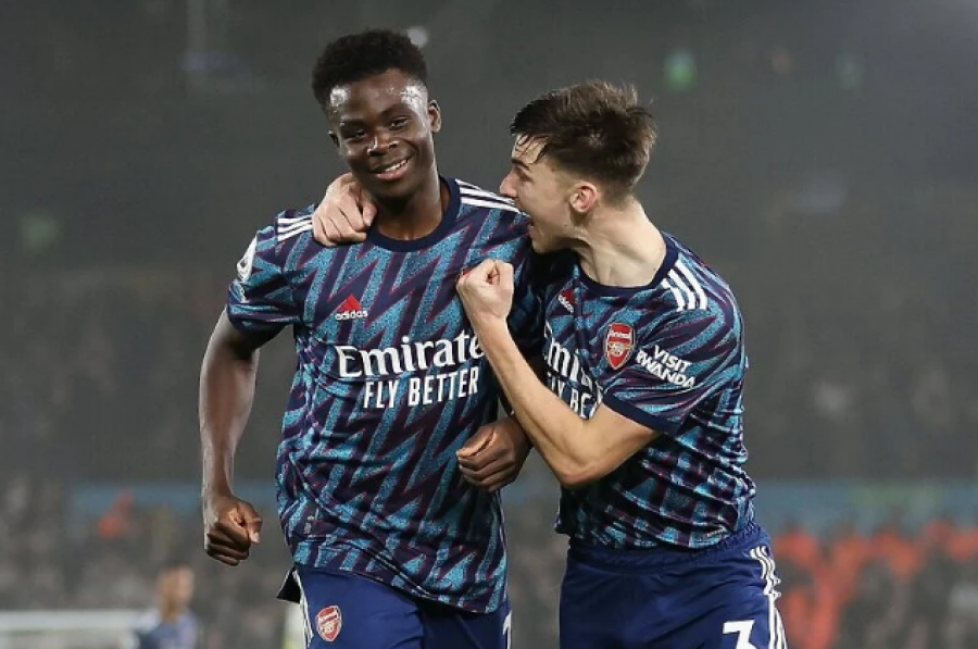 E vetmja ndeshje e luajtur në Angli, Arsenal triumfon bindshëm ndaj Leeds